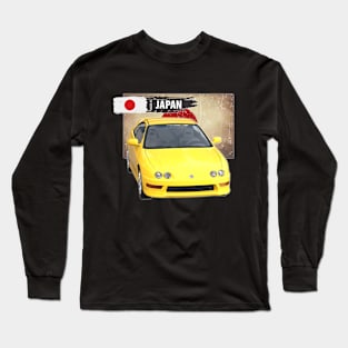 Yellow Acura Integra 1999 06 Long Sleeve T-Shirt